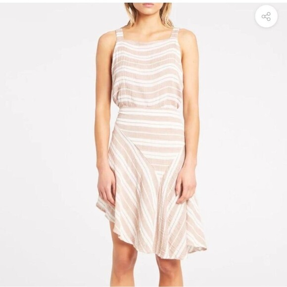 Zulu & Zephyr Dresses & Skirts - NWT Zulu & Zephyr Backroad assymetrical striped dress size L